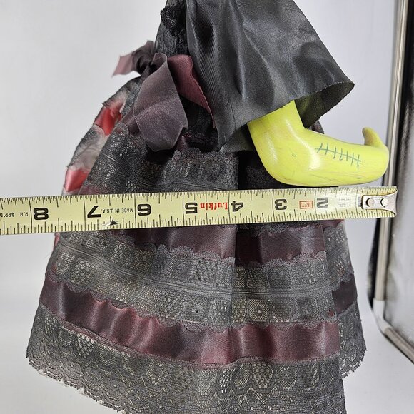 Haunted Doll Girl OOAK Artist Hand Painted Scary Spooky Halloween Porcelain 20" - Picture 11 of 11